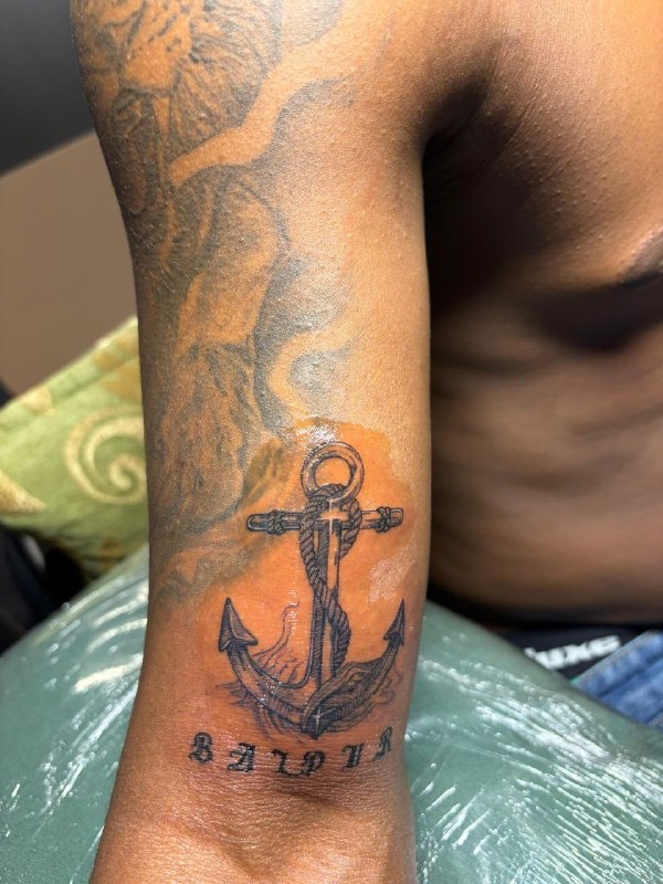 Anchor tattoo