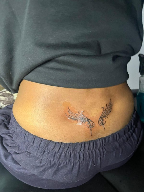Wings tattoo